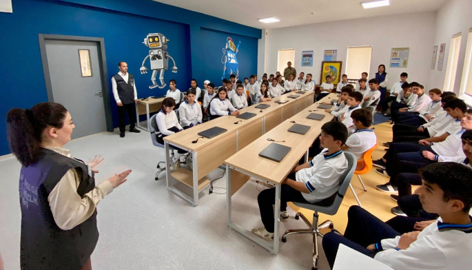 Böyük Qayıdış proqramı çərçivəsində şagirdlər üçün ekoloji maarifləndirici görüşlər keçirilib