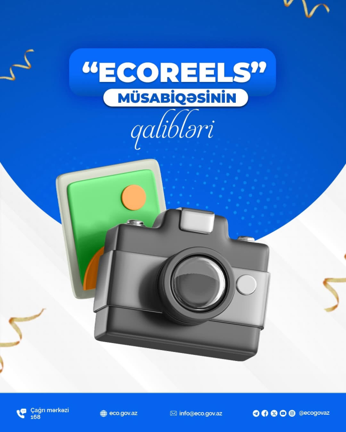 “Ecoreels” müsabiqəsinin qalibləri bəlli olub